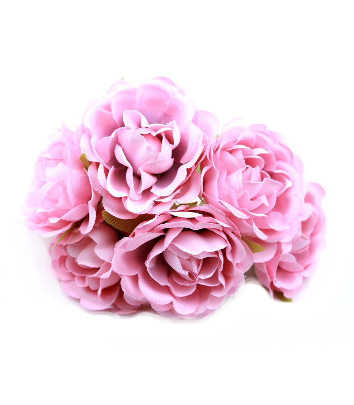 BOUQUET 6 FLEURS EN TISSU