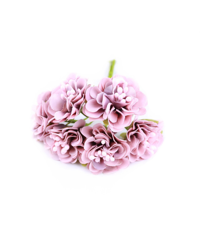 BOUQUET DE FLEUR EN TISSU (6 PCS.) "AMBERES"