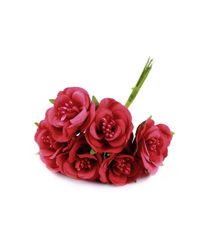 BOUQUET DE FLEUR EN TISSU (6 PCS) "BREMEN"