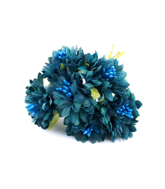BOUQUET 6 FLEURS EN TISSU