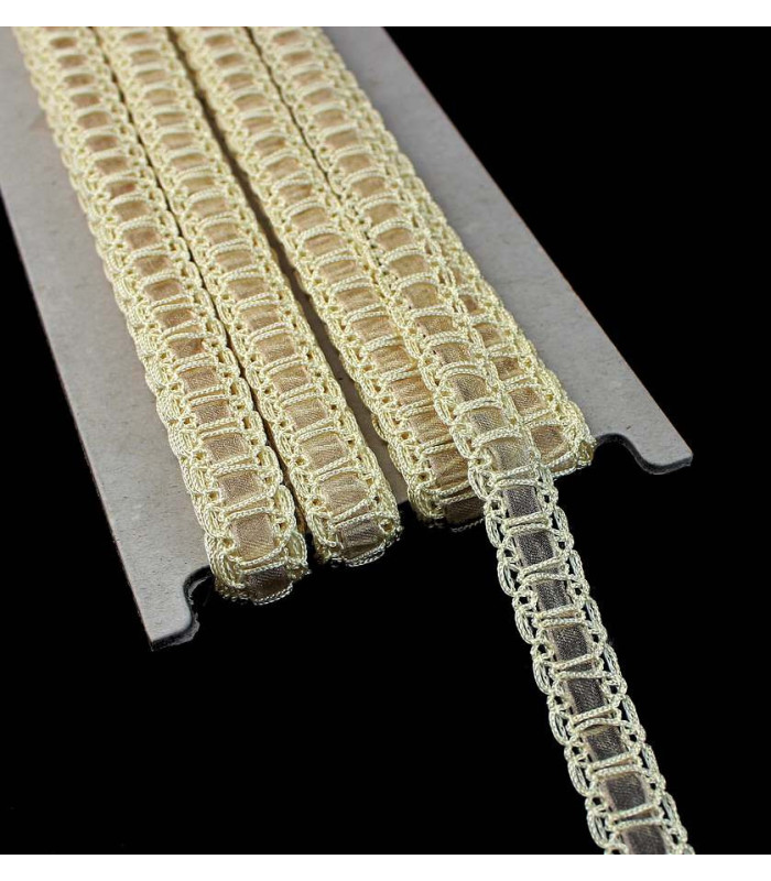 RUBAN ORGANZA 1 MT. X 15 MM.