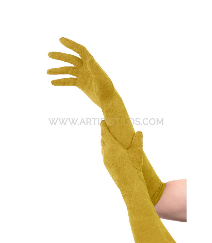 GANTS EN DAIM 42 CM