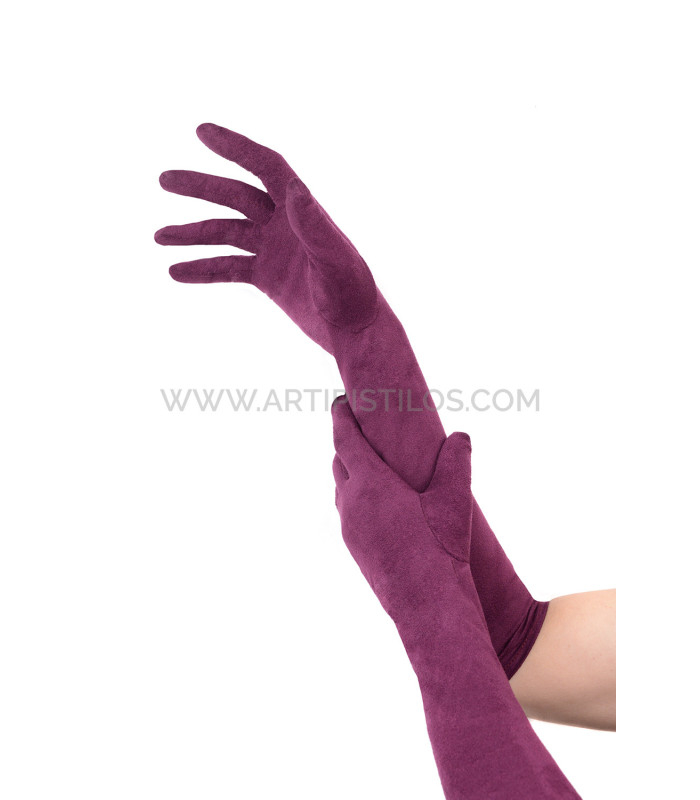 GANTS EN DAIM 42 CM
