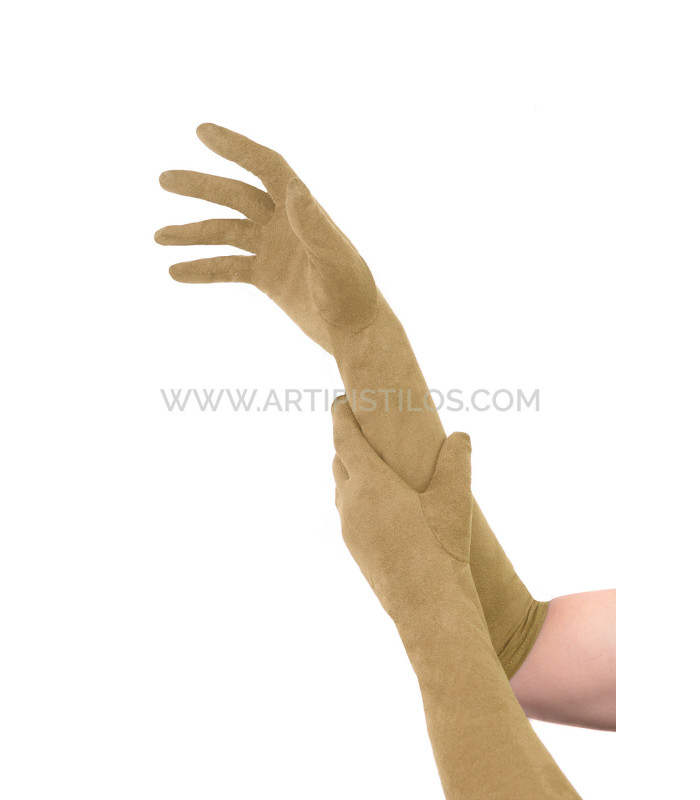 GANTS EN DAIM 42 CM