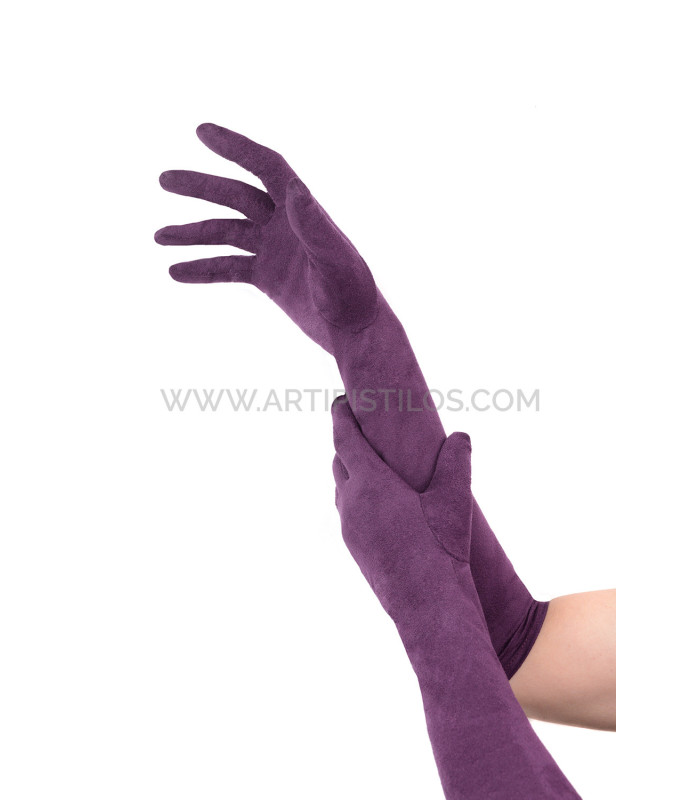 GANTS EN DAIM 42 CM