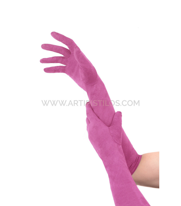 GANTS EN DAIM 42 CM