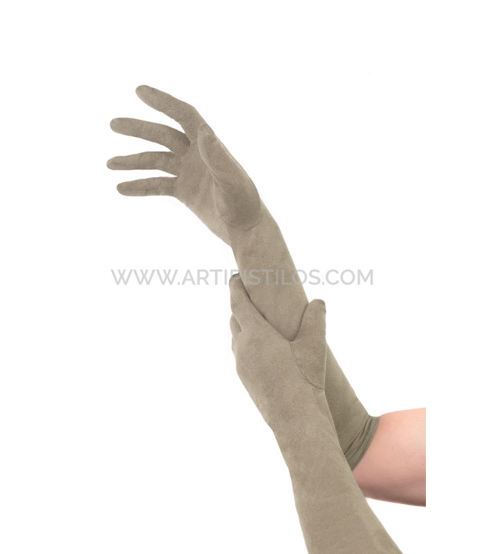 GANTS EN DAIM 42 CM