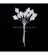 ESCARGOT FLEUR DE PORCELAINE FROIDE 1,5 x 1 cm