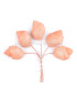 FLEUR EN PORCELAINE FROIDE ESCARGOT LISSE 2 X 1,5CM