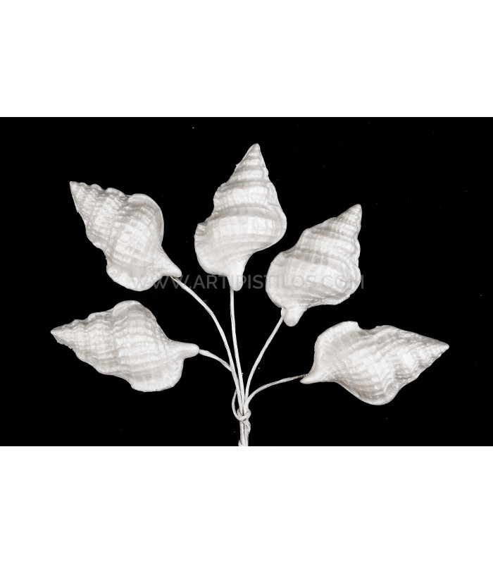 ESCARGOT À FLEURS EN PORCELAINE FROIDE 2,9 X 1,8 CM