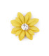 APPLICATION DE FLEURS EN MÉTAL AVEC STRASS "LIBERTY"