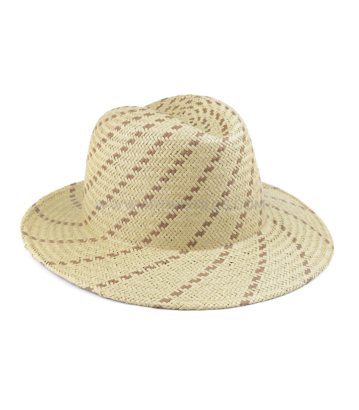 CHAPEAU EN FIBRE VÉGÉTALE "BELICE"