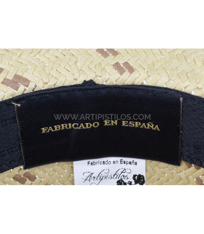 CHAPEAU EN FIBRE VÉGÉTALE "BELICE"