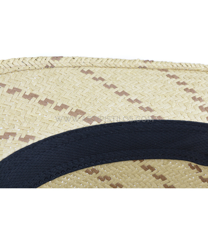 CHAPEAU EN FIBRE VÉGÉTALE "BELICE"