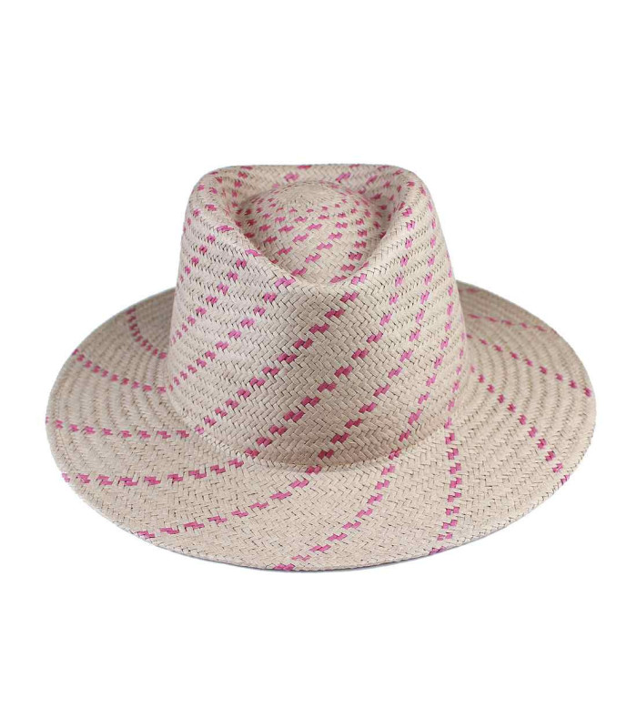 CHAPEAU EN FIBRE VÉGÉTALE POUR FEMMES "DAUPHIN"