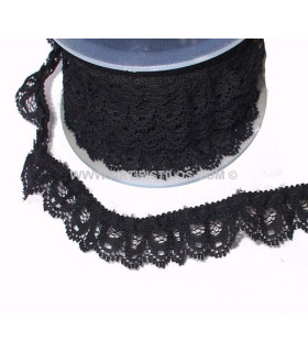 DENTELLE ELASTIQUE PLISÉE