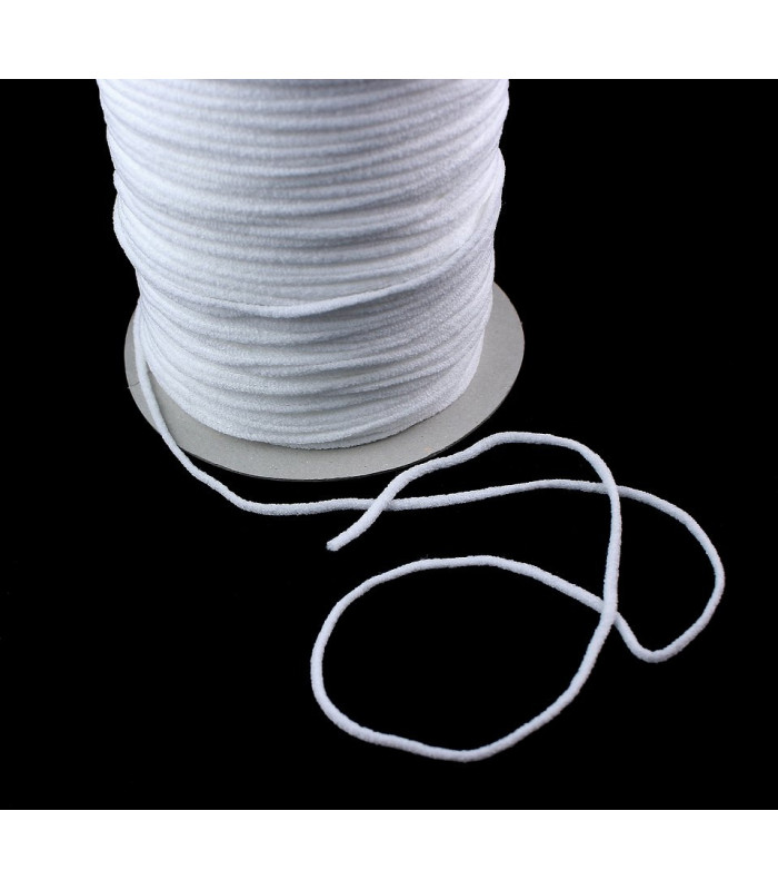 Cordon élastique en lycra 3 mm