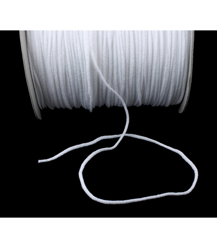 Cordon élastique en lycra 3 mm