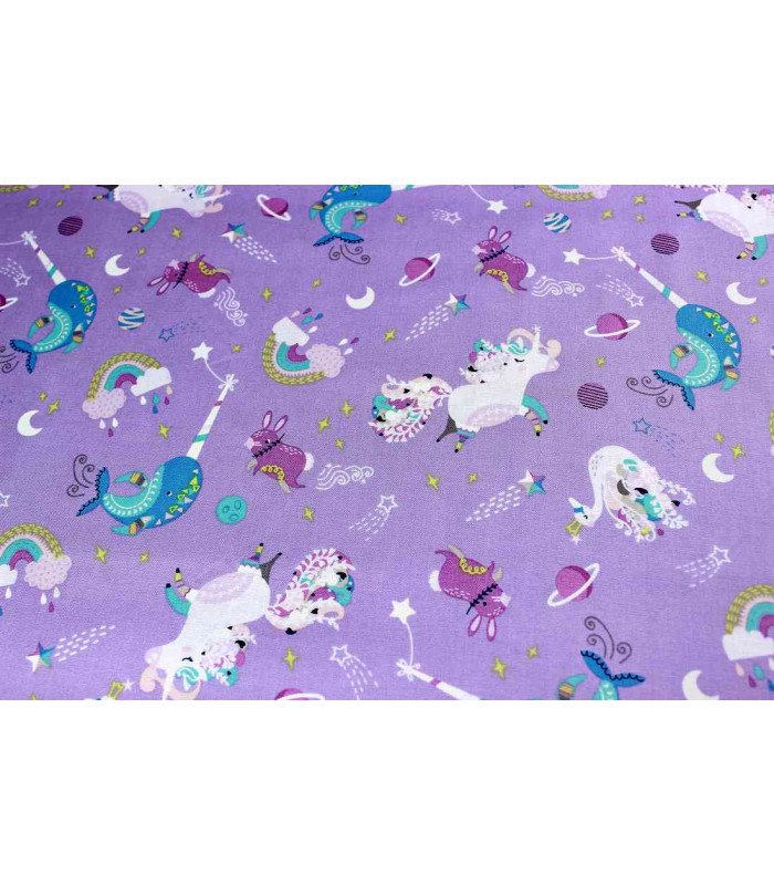 Tissu 100% coton / OUT OF THIS WORLD