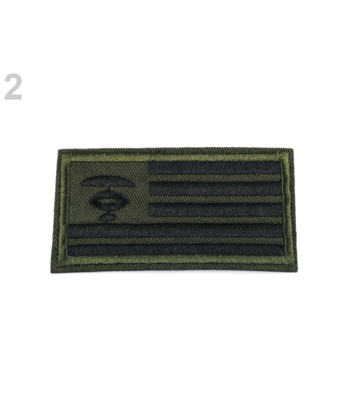 APPLICATION THERMO-ADHÉSIF "ARMY FLAG"