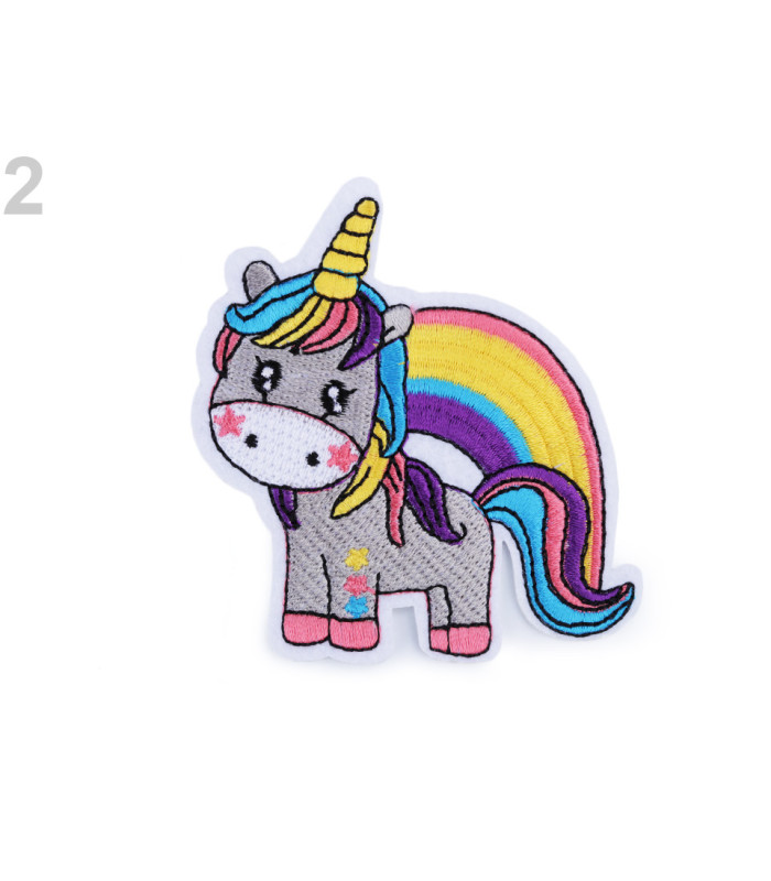 MÉLANGE D'APPLICATIONS POUR LA LICORNE BRODÉE