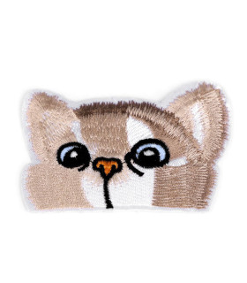 APPLICATIONS DE BRODERIE À CHAUD "CAT"