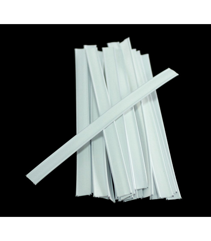 Fil double en bandes 7,8 mm x 10 cm plastifiées