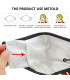 Filtre de protection au charbon actif PM2.5