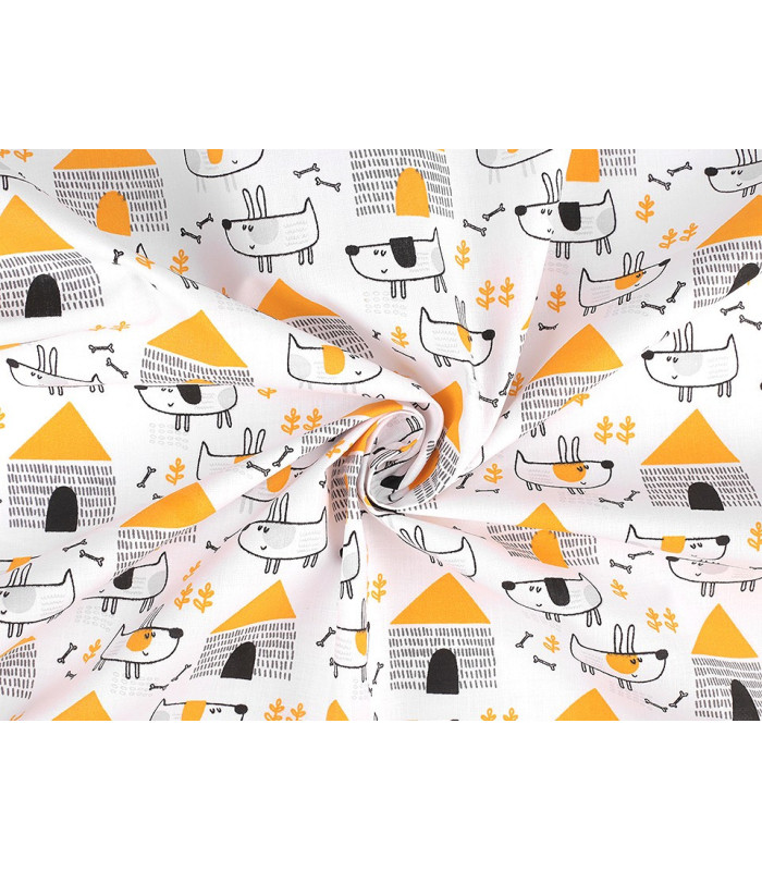TISSU 100% COTON AVEC DES MOTIFS POUR ENFANTS 1,60 X 1 M