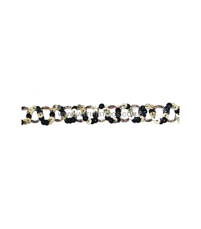 GALON PAILLETTES "HUITS"