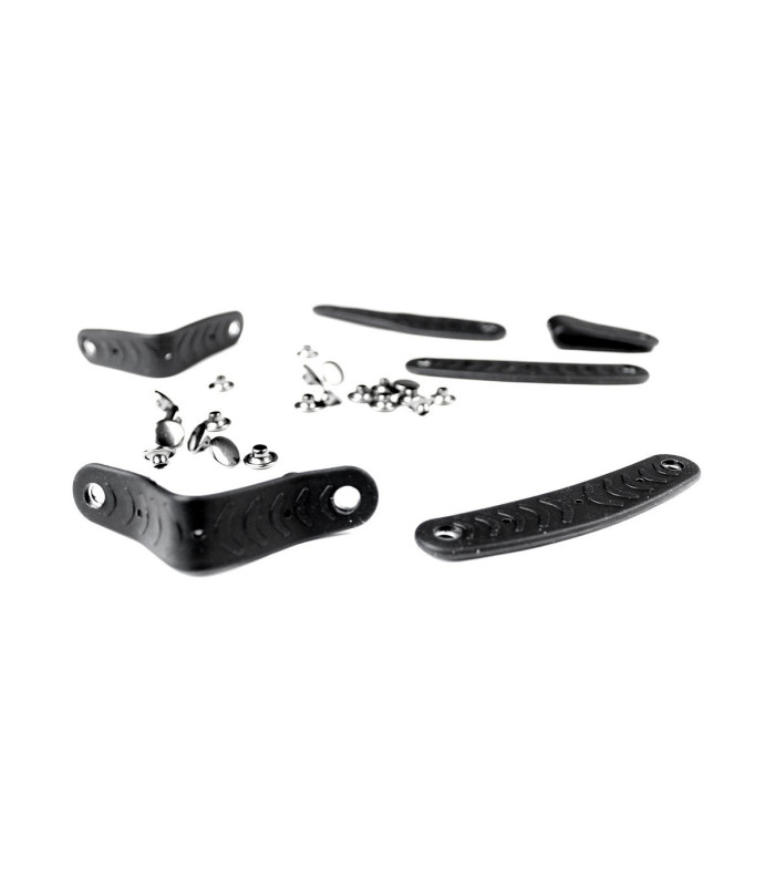 Pont nasal pour masque + 2 rivets métalliques