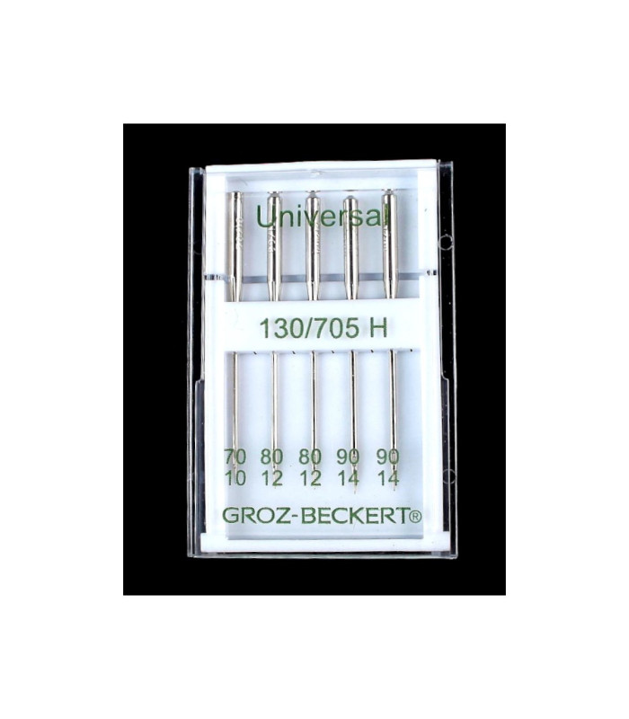 Jeu d'aiguilles pour machine à coudre Groz-Beckert / 70 - 80 - 90