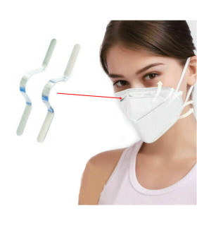 Pont de masques en aluminium 3M en argent