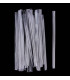 Fil double en bandes de 5 mm x 10 cm garnies de plastique