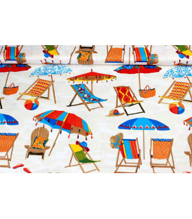 Tissu imprimé "VERANIEGO"