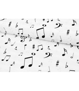 Tissu imprimé Musical World