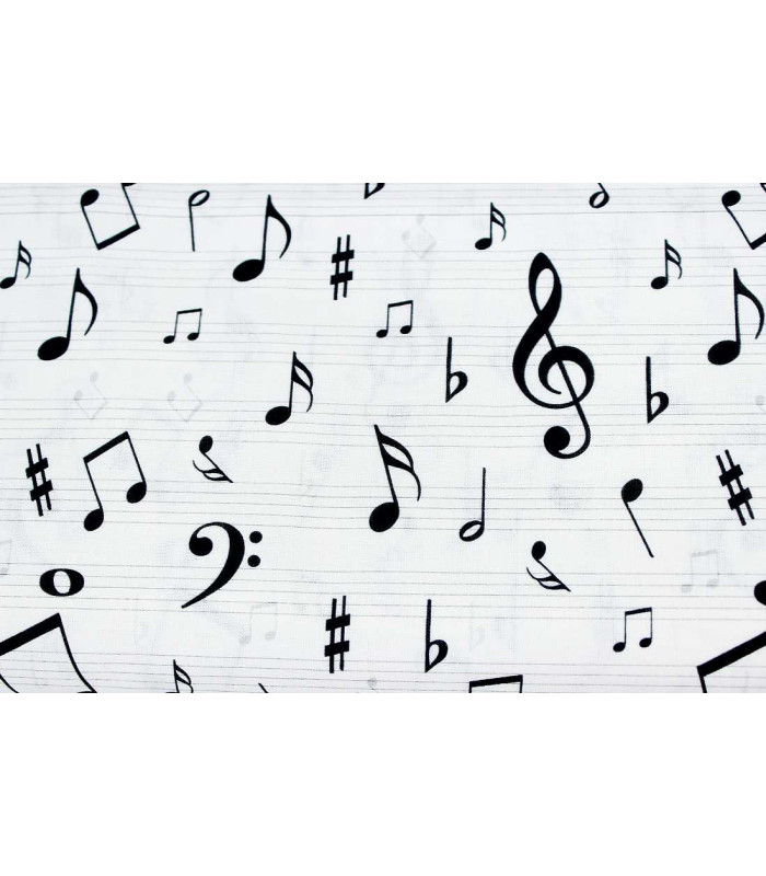 Tissu imprimé Musical World