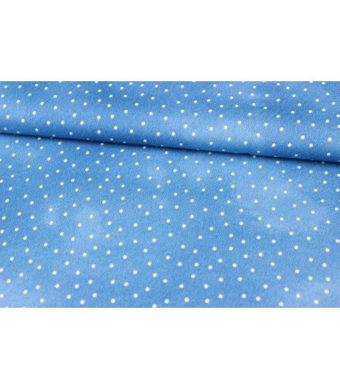 Tissu imprimé SKY BLUE 100% coton 50 cms. x 1,10 mts.