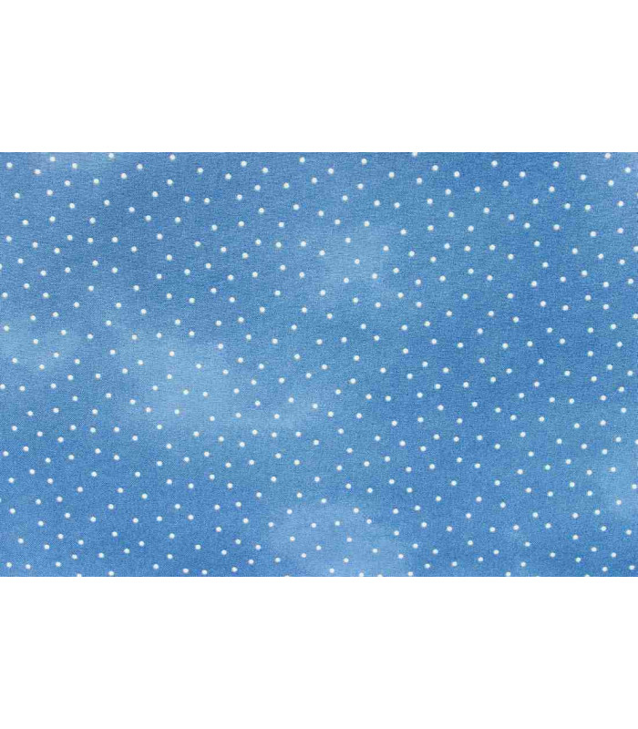 Tissu imprimé SKY BLUE 100% coton