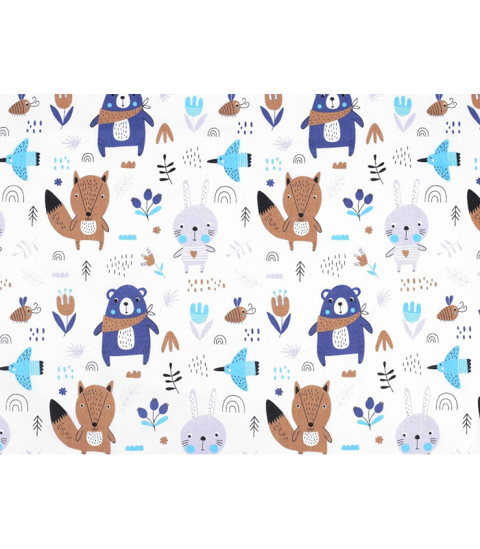 TISSU 100% COTON AVEC DES MOTIFS POUR ENFANTS 1,60 X 1 M