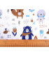 TISSU 100% COTON AVEC DES MOTIFS POUR ENFANTS