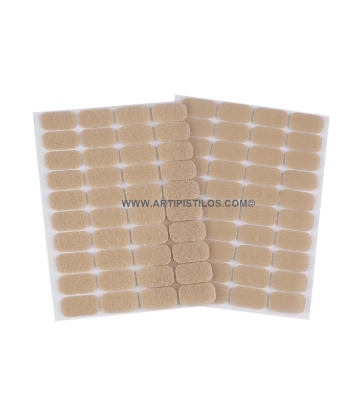 Velcro de forme rectangulaire 15 x 25 mm