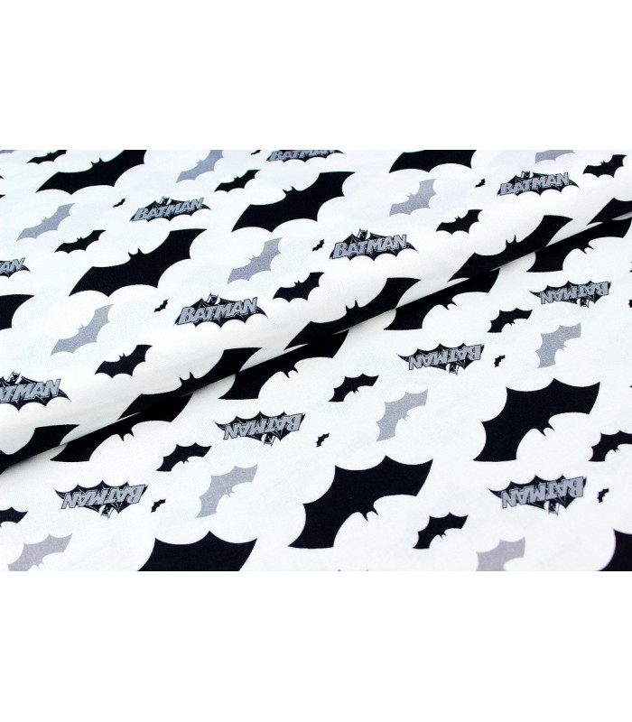 Tissu imprimé "BATMAN/MURCIELAGO" 100% coton