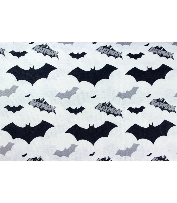 Tissu imprimé "BATMAN/MURCIELAGO" 100% coton