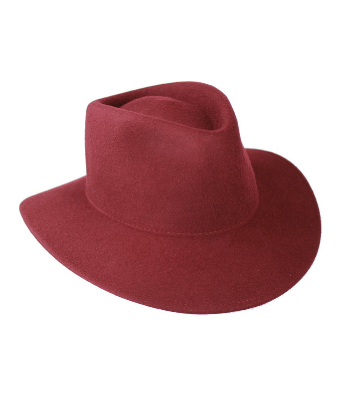 Chapeau de feutre imperméable pour femme - Auto-ajustement