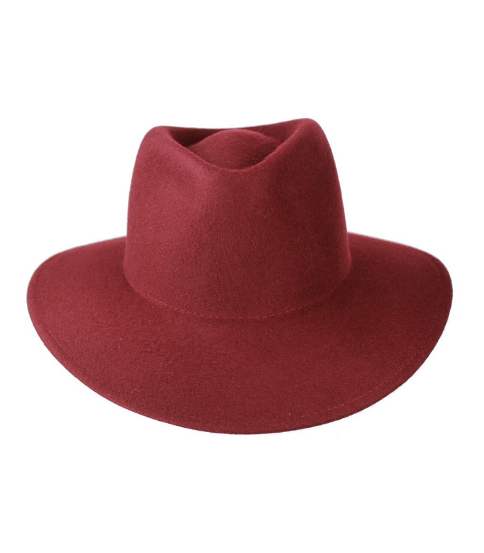 Chapeau de feutre imperméable pour femme - Auto-ajustement