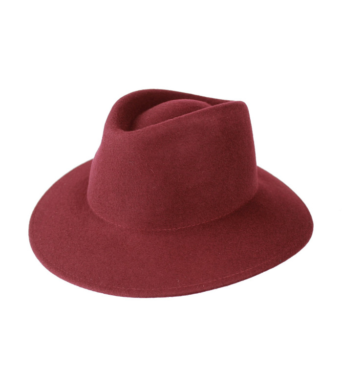 Chapeau de feutre imperméable pour femme - Auto-ajustement