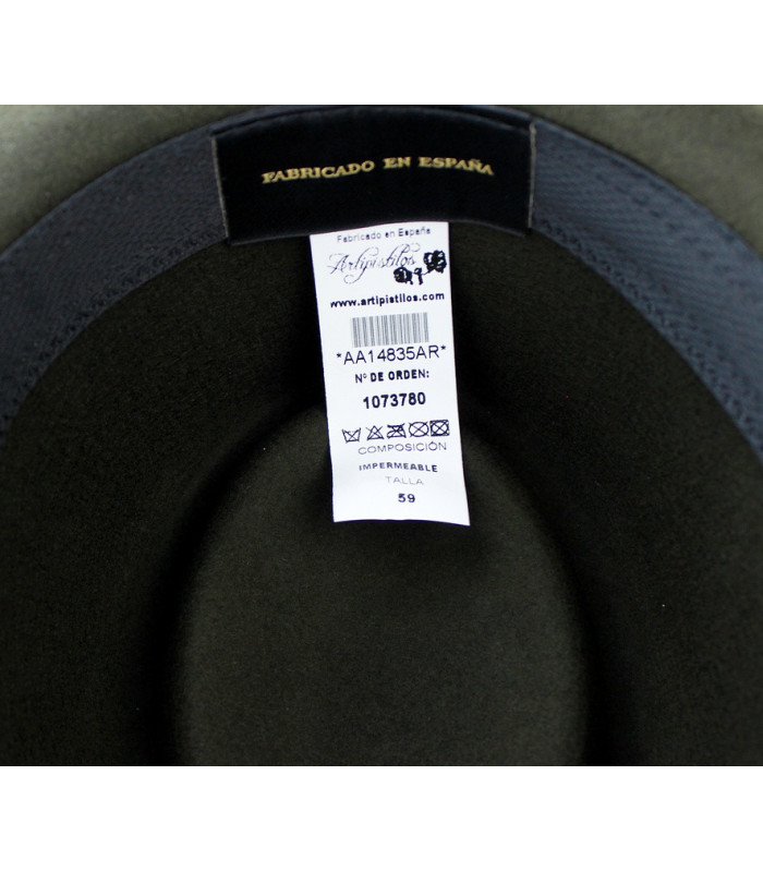 CHAPEAU D'HOMME IMPERMÉABLE "VITO"