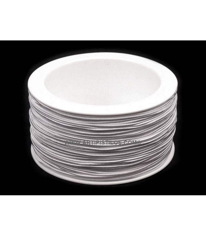 CORDON ÉLASTIQUE CHAPELLERIE 1,2 MM. x 50 MT.