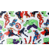 Tissu imprimé 100% coton "MARVEL HEROES"